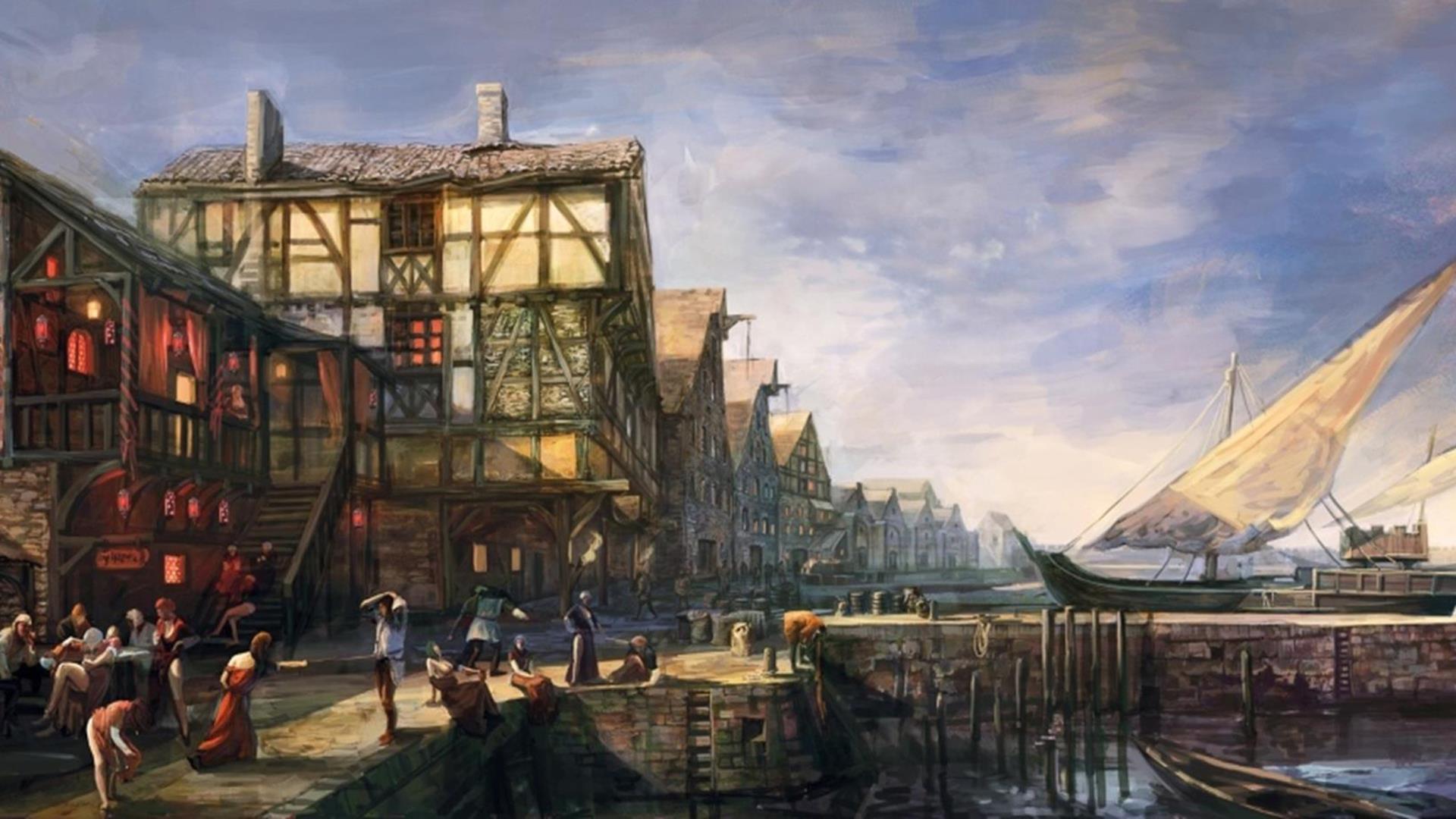 Il porto di Port Llast